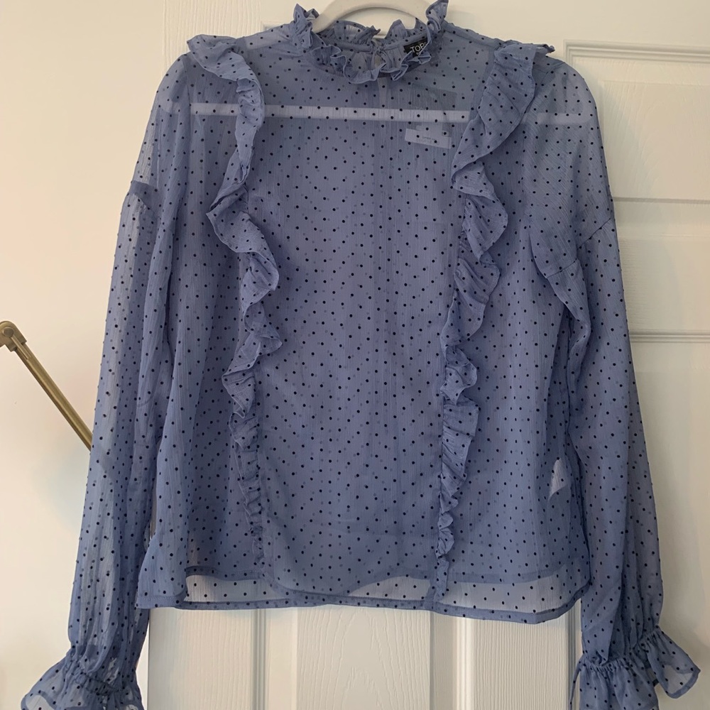 Ruffle Topshop Top!